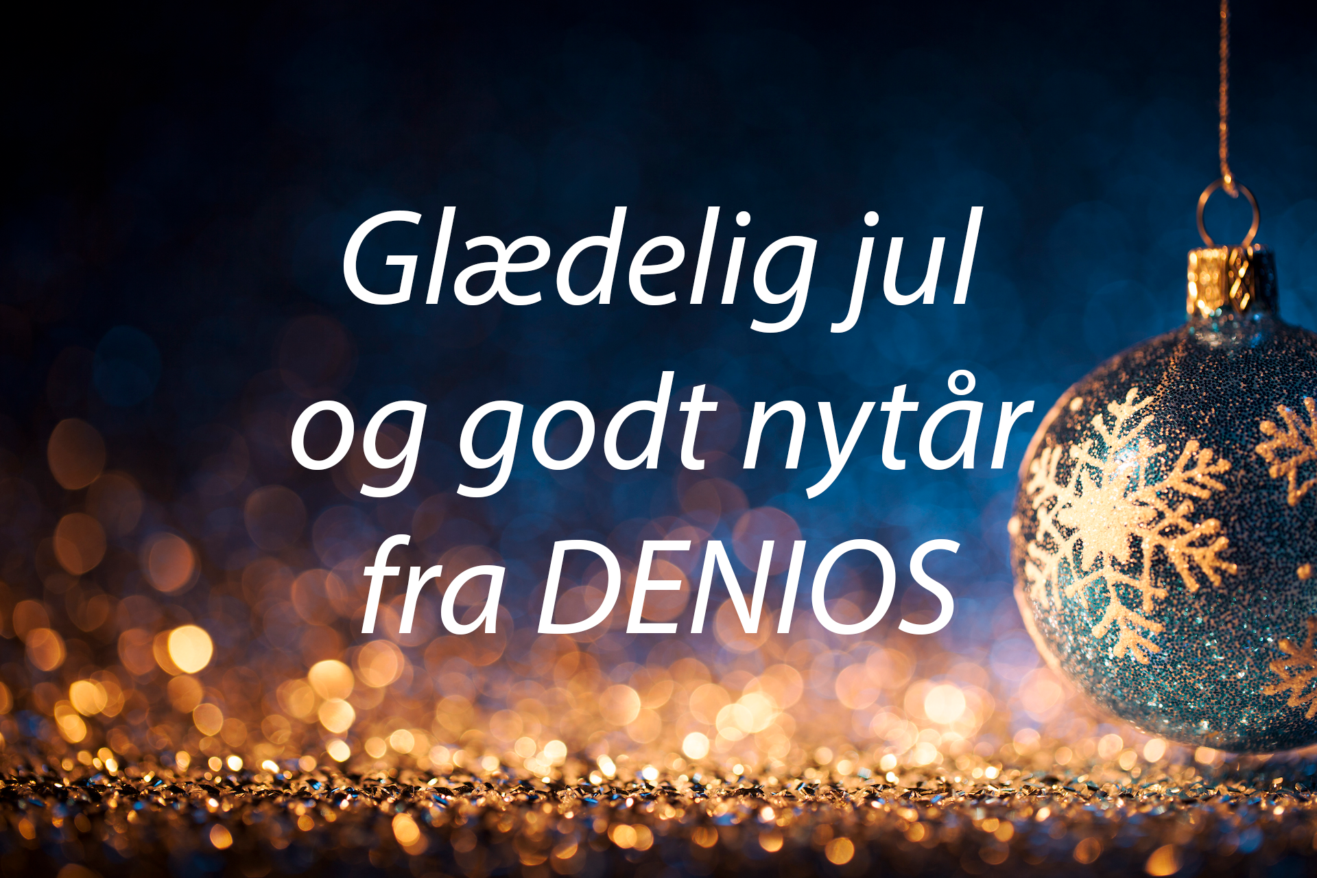 Julekort fra DENIOS