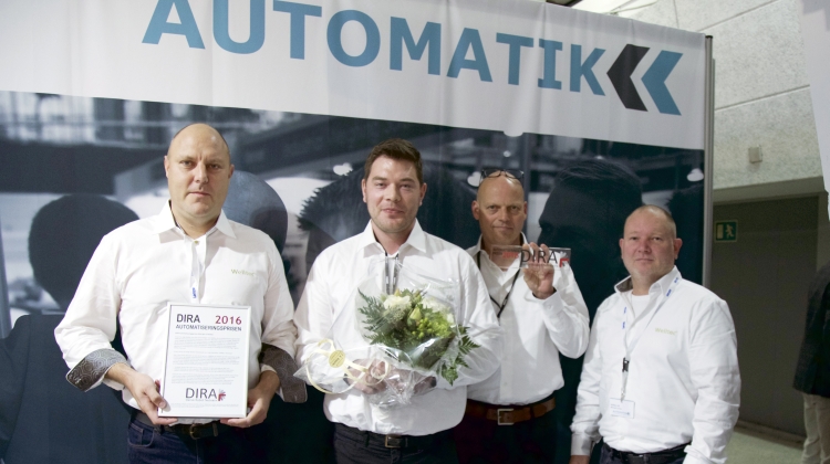 DIRA Automatiseringsprisen blev tirsdag morgen overrakt til Welltec. Foto: John Steenfeldt-Jensen.